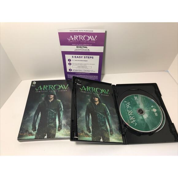 Arrow Seasons 1 2 3 4 DVD Sets All 4 Seasons Are Complete Great Condition - Picture 6 of 7